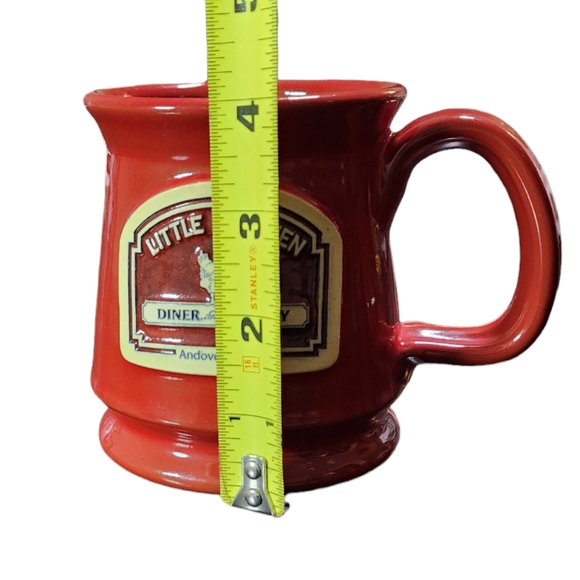 Daneen Little Red Hen Andover Main Ceramic Mugs Set of 2 Pre Owned Condition - Picture 9 of 10